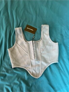 PrettyLittleThing Bandage Cropped Corset top